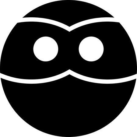 thief Glyph Icon pictogram symbol visual illustrationのイラスト素材