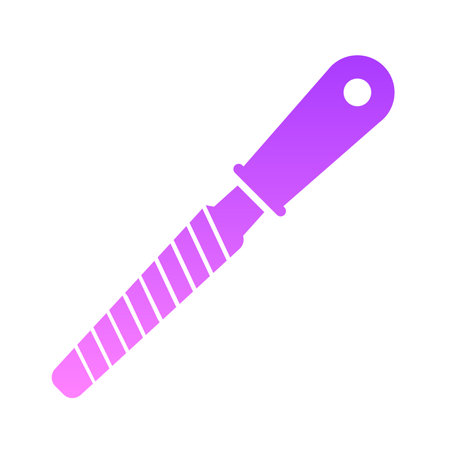 File Glyph Gradient Icon pictogram symbol visual illustrationのイラスト素材