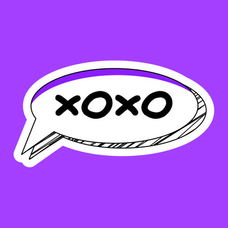 Messages Stickers feature vibrant designs of lettering, chat badges, and typographic elements. These...