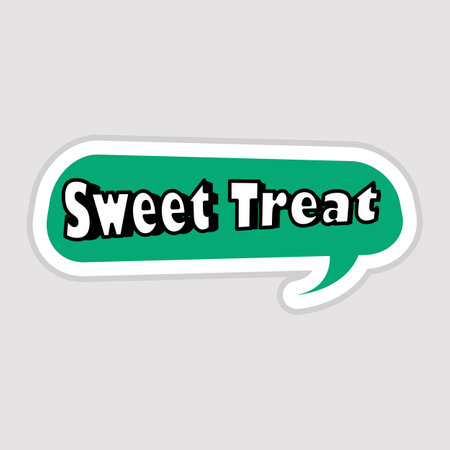 Messages Stickers feature vibrant designs of lettering, chat badges, and typographic elements. These sticker sets include speech bubbles, conversation clouds, and chat balloons with engaging greeting phrases.のイラスト素材