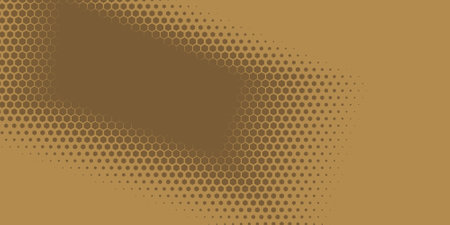 Geometric abstract Hexagon Two Color Background, Geometric abstract wallpaper in two color Hexagons of two shades are scattered diagonally from the lower left corner to the upper right cornerのイラスト素材