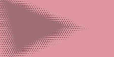 Geometric abstract Hexagon Two Color Background, Geometric abstract wallpaper in two color Hexagons of two shades are scattered diagonally from the lower left corner to the upper right cornerのイラスト素材