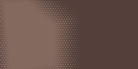 Geometric abstract Hexagon Two Color Background, Geometric abstract wallpaper in two color Hexagons of two shades are scattered diagonally from the lower left corner to the upper right cornerのイラスト素材