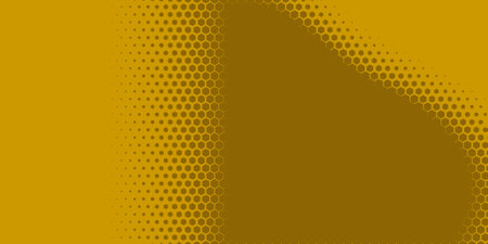 Geometric abstract Hexagon Two Color Background, Geometric abstract wallpaper in two color Hexagons of two shades are scattered diagonally from the lower left corner to the upper right cornerのイラスト素材