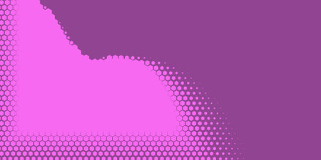 Geometric abstract Hexagon Two Color Background, Geometric abstract wallpaper in two color Hexagons of two shades are scattered diagonally from the lower left corner to the upper right cornerのイラスト素材