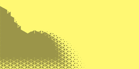 Template design abstract modern colorful triangles on black background with copy space for text Triangle shape Abstract Banner background soft color shades, Abstract background with colorful trianglesのイラスト素材