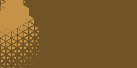 Template design abstract modern colorful triangles on black background with copy space for text Triangle shape Abstract Banner background soft color shades, Abstract background with colorful trianglesのイラスト素材