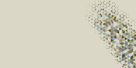 Abstract Triangle colorful background or wallpaper with polygons variety of triangular shapes and...