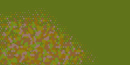 Geometric Multi size Hexagon multi Color Background, Geometric abstract wallpaper in two color...