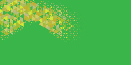 Abstract Triangle colorful background or wallpaper with polygons variety of triangular shapes and colors, triangles or concave geometrical shapes with Copy space soft colorのイラスト素材