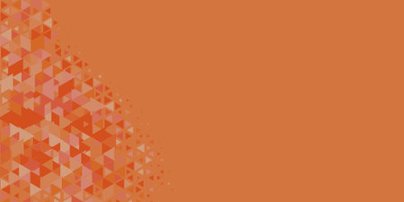 Abstract Triangle colorful background or wallpaper with polygons variety of triangular shapes and...