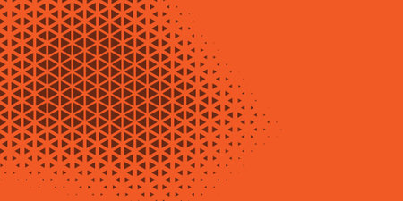 Template design abstract modern colorful triangles on black background with copy space for text Triangle shape Abstract Banner background soft color shades, Abstract background with colorful trianglesのイラスト素材