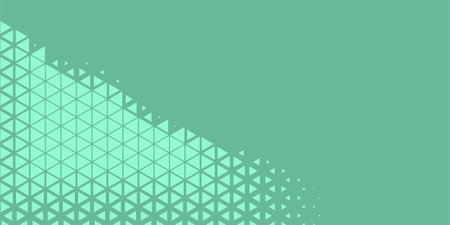 Template design abstract modern colorful triangles on black background with copy space for text Triangle shape Abstract Banner background soft color shades, Abstract background with colorful trianglesのイラスト素材