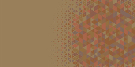 Abstract Triangle colorful background or wallpaper with polygons variety of triangular shapes and...