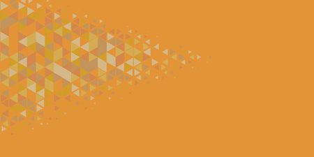 Abstract Triangle colorful background or wallpaper with polygons variety of triangular shapes and...