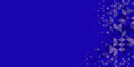 Abstract Triangle colorful background or wallpaper with polygons variety of triangular shapes and...