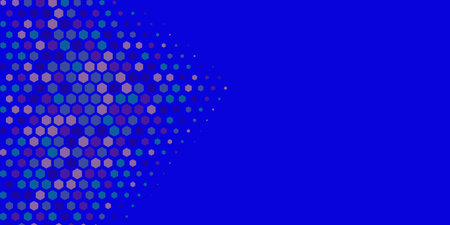 Geometric abstract Hexagon multi Color Background, Geometric abstract wallpaper in two color...