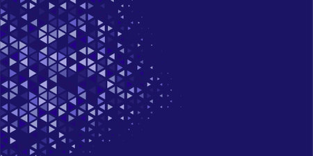 Abstract Triangle colorful background or wallpaper with polygons variety of triangular shapes and...