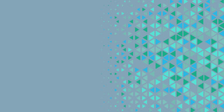 Abstract Triangle colorful background or wallpaper with polygons variety of triangular shapes and...
