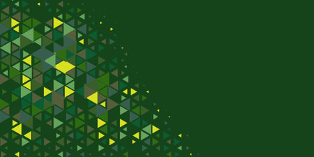 Abstract Triangle colorful background or wallpaper with polygons variety of triangular shapes and colors, triangles or concave geometrical shapes with Copy space soft colorのイラスト素材