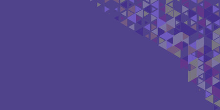 Abstract Triangle colorful background or wallpaper with polygons variety of triangular shapes and colors, triangles or concave geometrical shapes with Copy space soft colorのイラスト素材