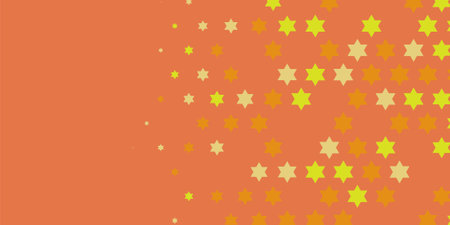 Stars shape Two Color Abstract Illustration background beautiful abstract wallpaper of colorful stars, abstract colorful background with stars. Wallpaper art with bright multi colorsのイラスト素材