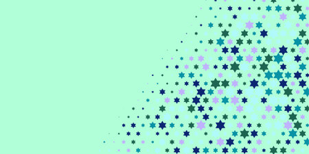 Stars shape Two Color Abstract Illustration background beautiful abstract wallpaper of colorful stars, abstract colorful background with stars. Wallpaper art with bright multi colorsのイラスト素材