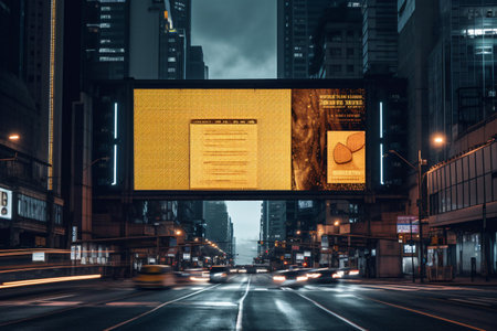 Roadside Billboard Advertisement Mockupの素材