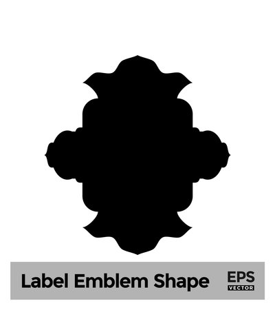 Islamic Label Emblem Shape Glyph Pictogram symbol visual illustrationのイラスト素材