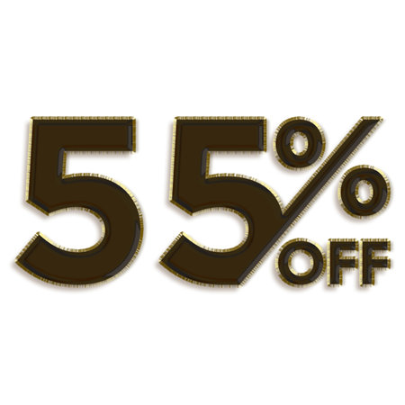 20 Percent Discount Offers Tag with Balloons Design