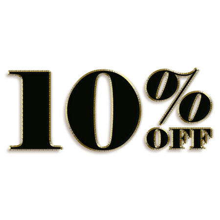 40 Percent Discount Offers Tag with Balloons Design