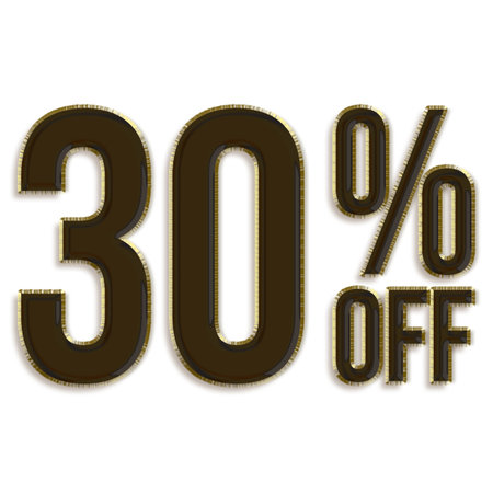 75 Percent Discount Offers Tag with Balloons Design