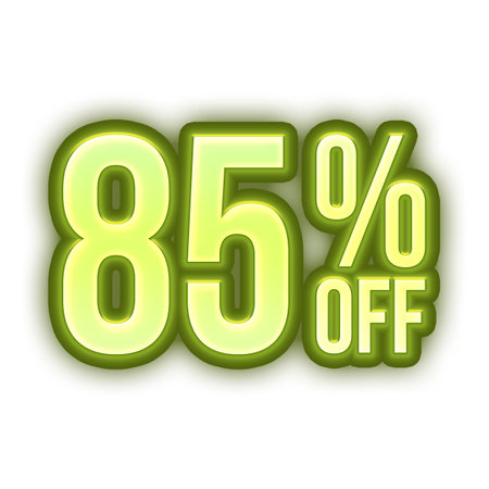 85% Off