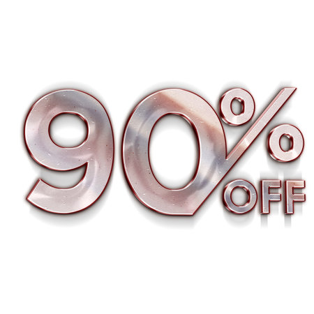 30 Percent Discount Offers Tag with Emblem Design