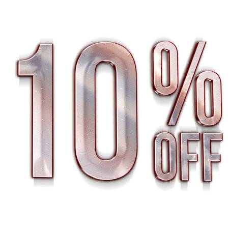 65 Percent Discount Offers Tag with Designの写真素材