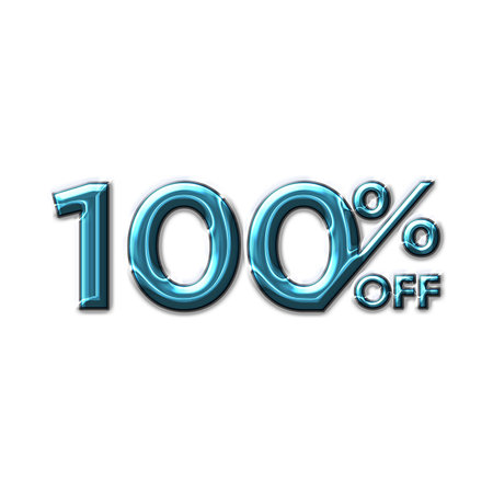 35 Percent Discount Offers Tag with Acrylic Design