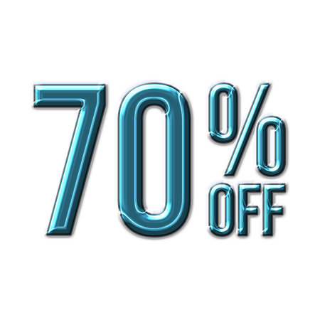 85 Percent Discount Offers Tag with  Acrylic  Design