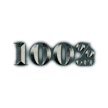65 Percent Discount Offers Tag with Stone  Designの写真素材
