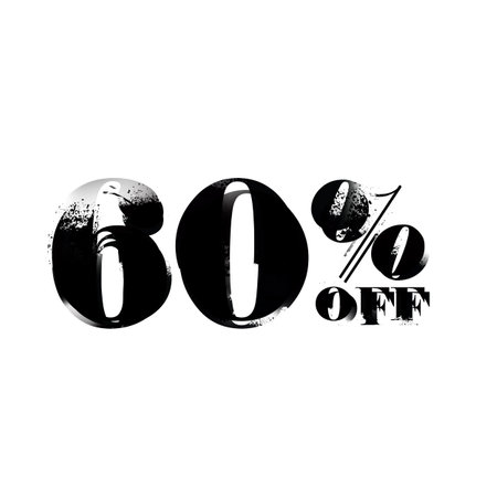50 Percent Discount Offers Tag with Colors Design
