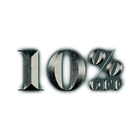 40 Percent Discount Offers Tag with Stone  Design