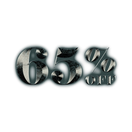 50 Percent Discount Offers Tag with Stone  Design