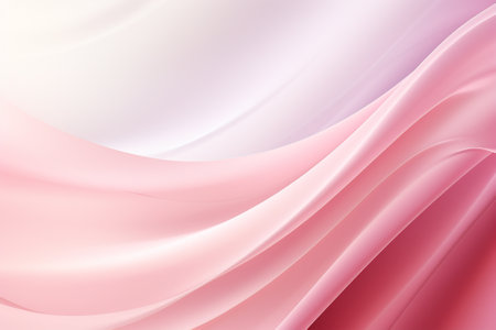 abstract background with smooth lines in pink and white colors for designの素材