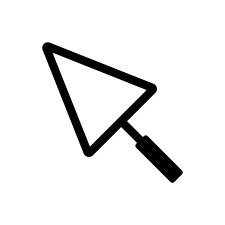 Trowel icon. Vector concept illustration for design.のイラスト素材