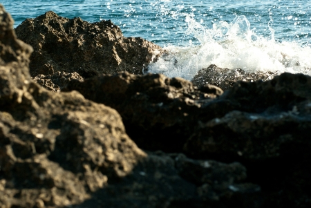 Picture of a sea landscape. outdoor shotの写真素材