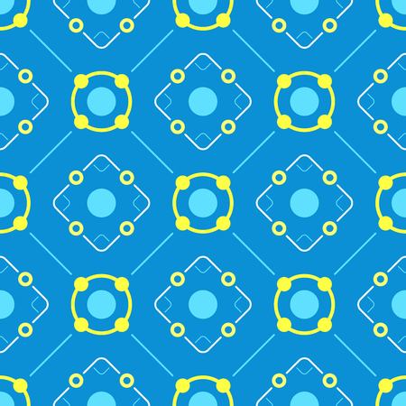 Abstract geometric seamless pattern background. Modern stylish texture.のイラスト素材
