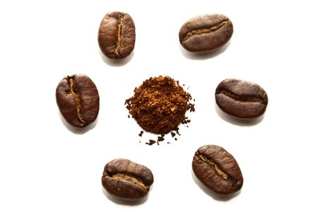 coffee clockの写真素材