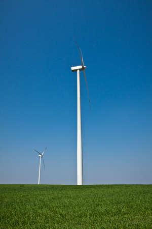 Green energy as wind turbines