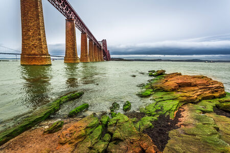 Bridge Firth of Forth in autumn