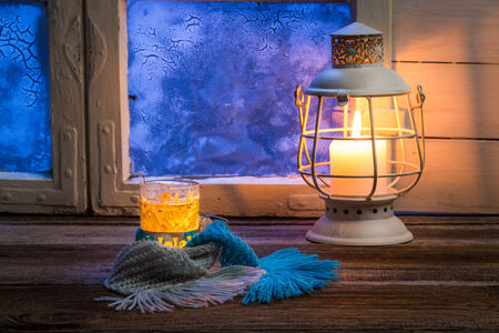 From the flu just hot teaの写真素材