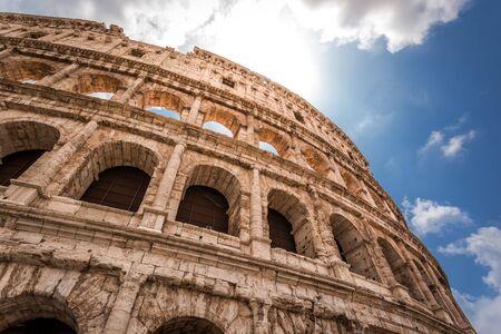Wonderful Colosseum in Romeの写真素材